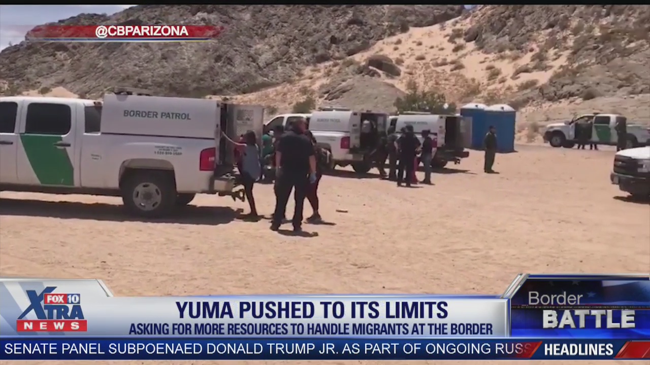 Migrant surge puts Yuma in emergency humanitarian crisis