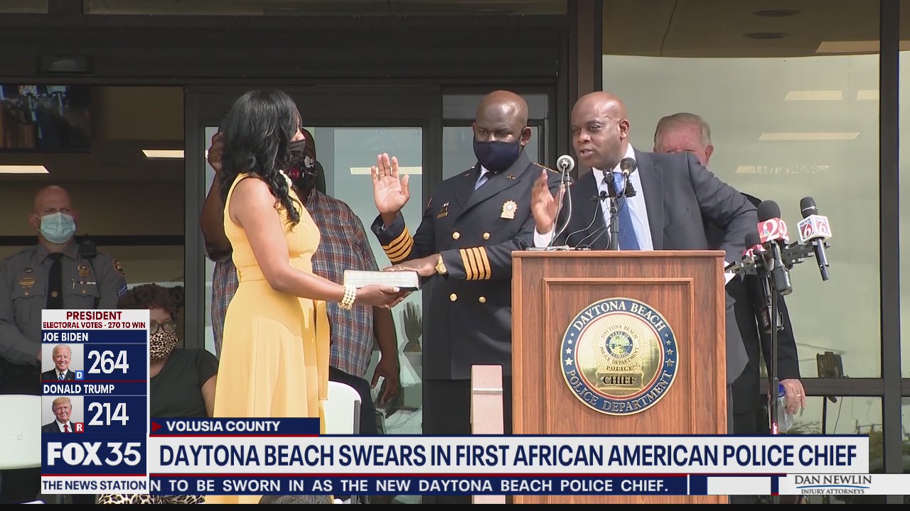Daytona Beach names first African American police chief