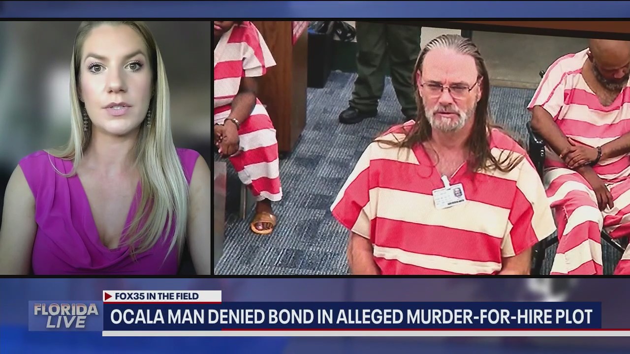 Florida man denied bond on murder-for-hire charges | FOX 35 Orlando