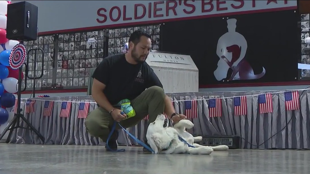 AZ Army vet surprised with new best friend
