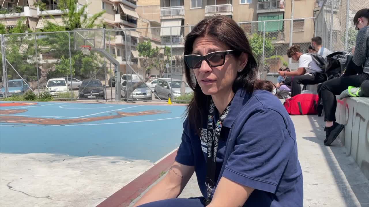 AntetokounBros Academy Head Coach Evina Maltsi