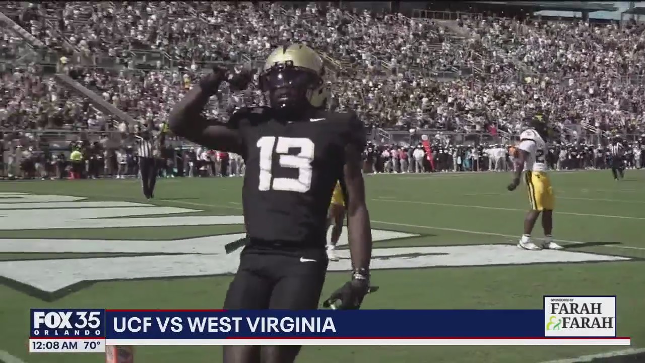 UCF Football beats West Virginia: Highlights