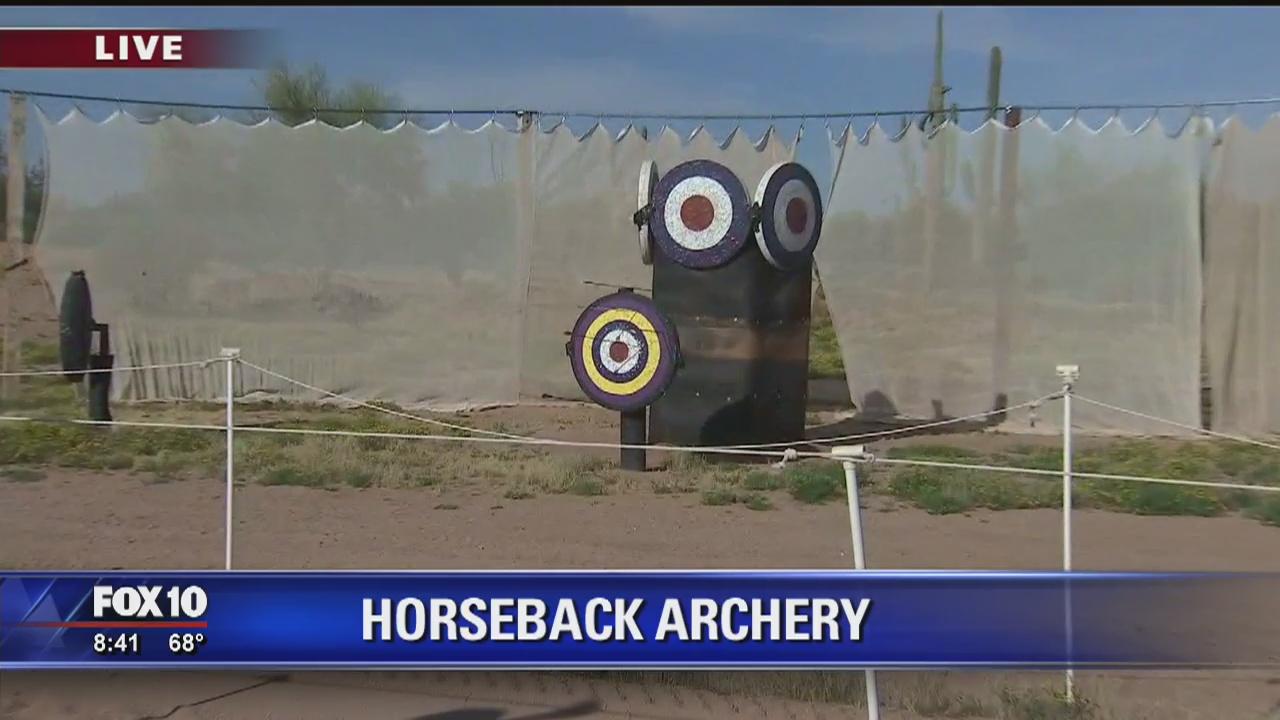 Horseback archery