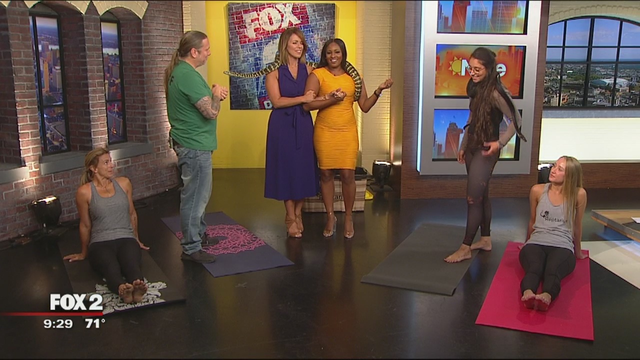 Snake yoga coming to The Reptarium in Utica