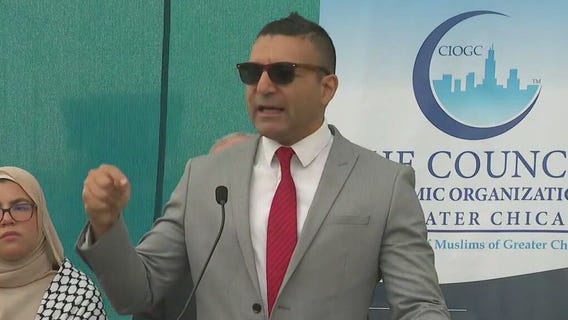 Chicago's Muslim community uses DNC to draw attention to violence in the Middle East