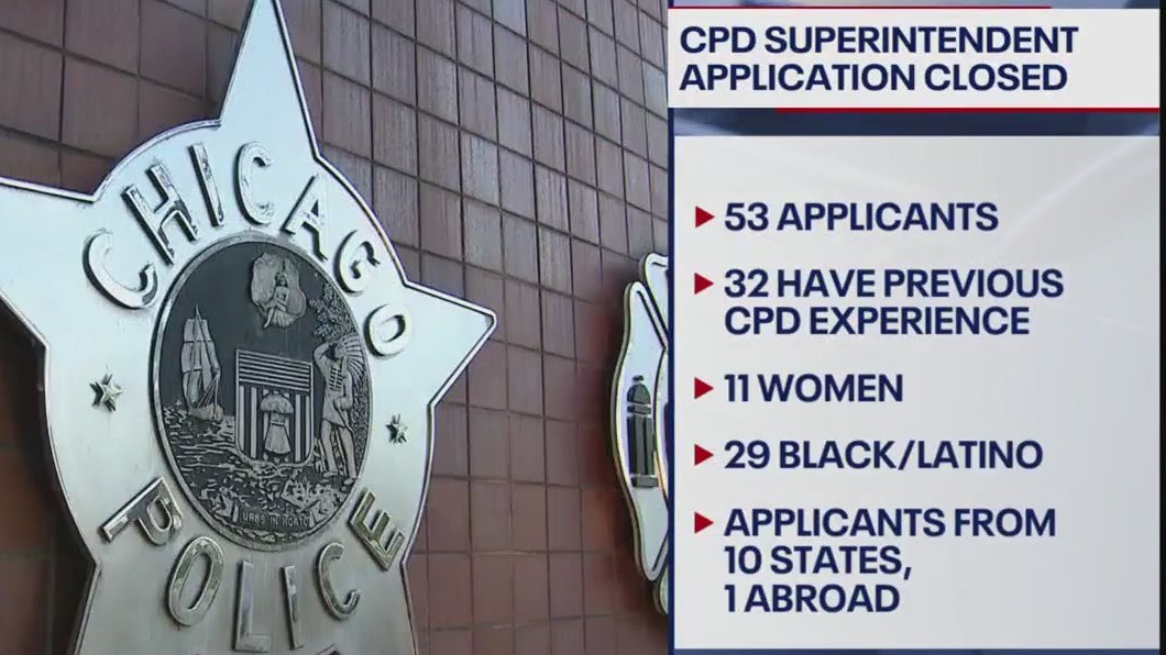 Chicago Police superintendent search receives 53 applications, 11 from women