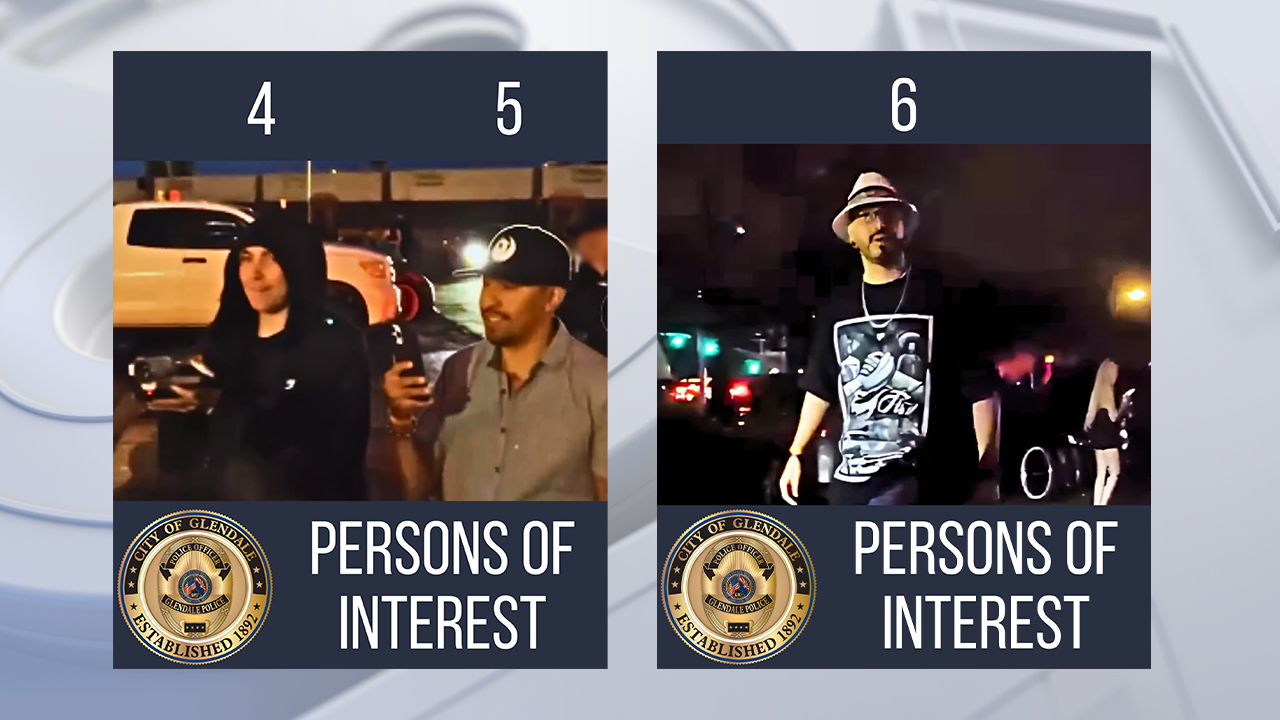 Glendale shooting: 3 more persons of interest wanted for questioning
