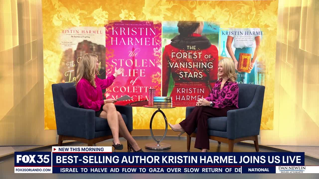 Author Kristin Harmel talks breast cancer journey