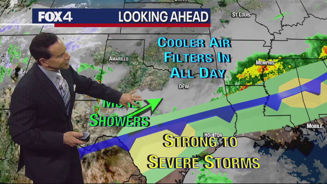 Dallas Weather: March 15 morning forecast