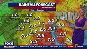 FOX 5 Weather forecast for Friday, September 22