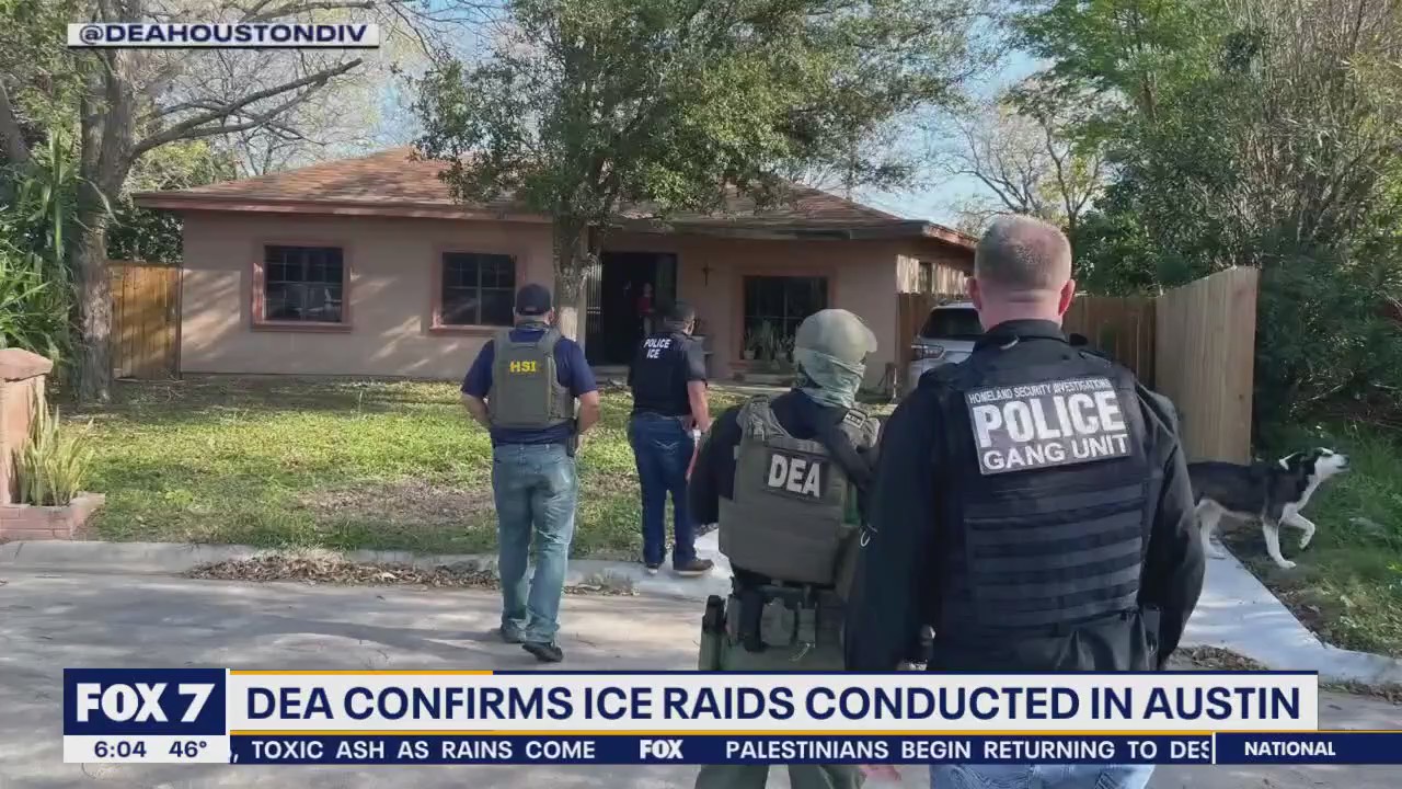 DEA confirms ICE raids conducted in Austin
