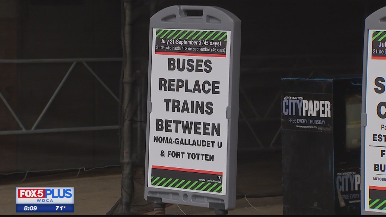 Two Red Line Stations closed until September 3