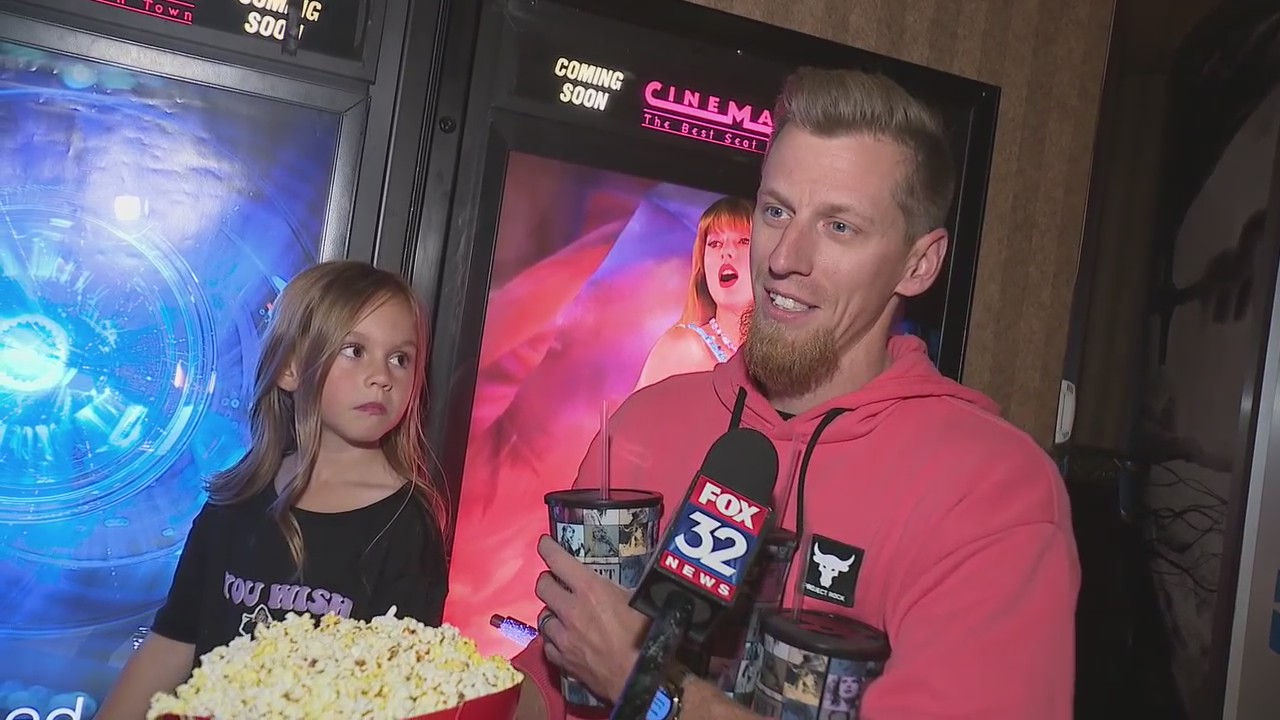 Taylor Swift concert film opens in Chicago-area theaters