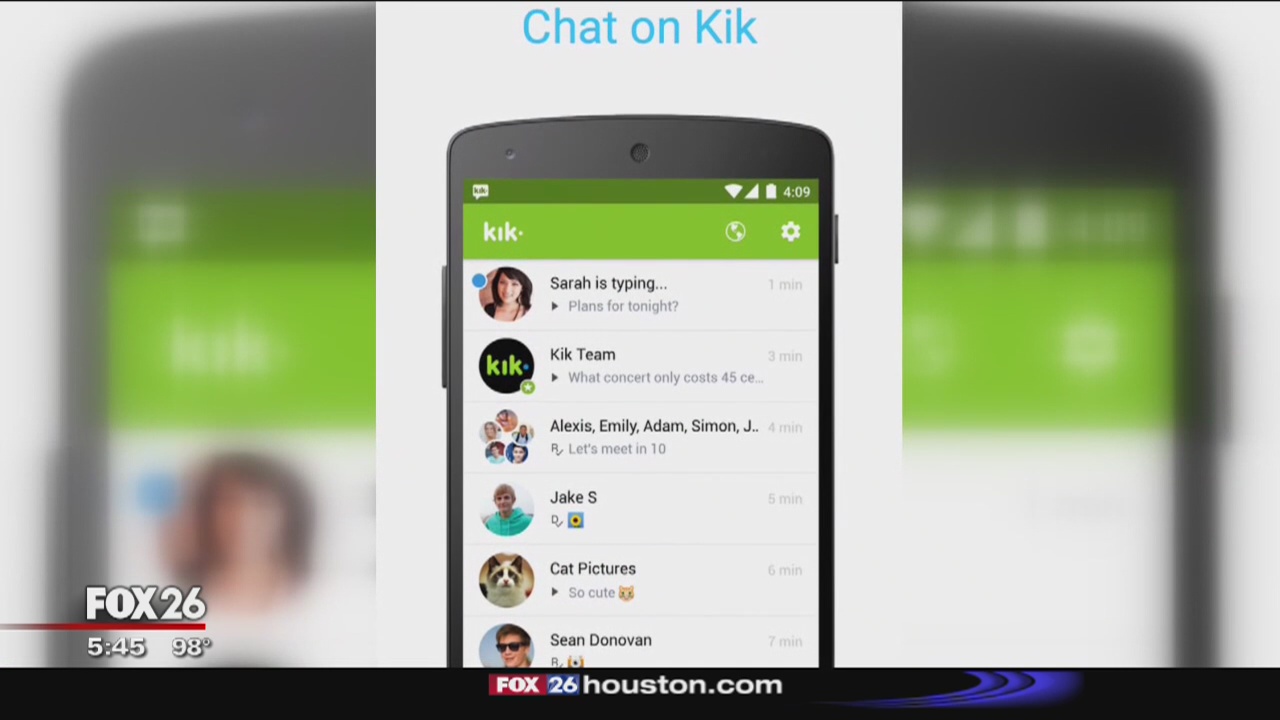 Warning about mobile apps used to target children