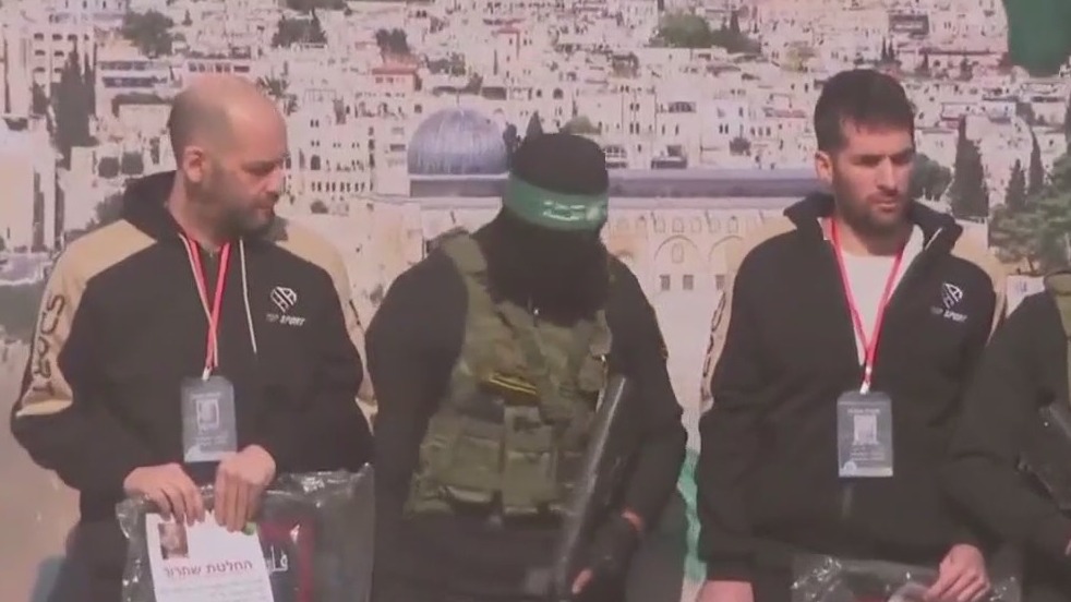 American hostage released by Hamas