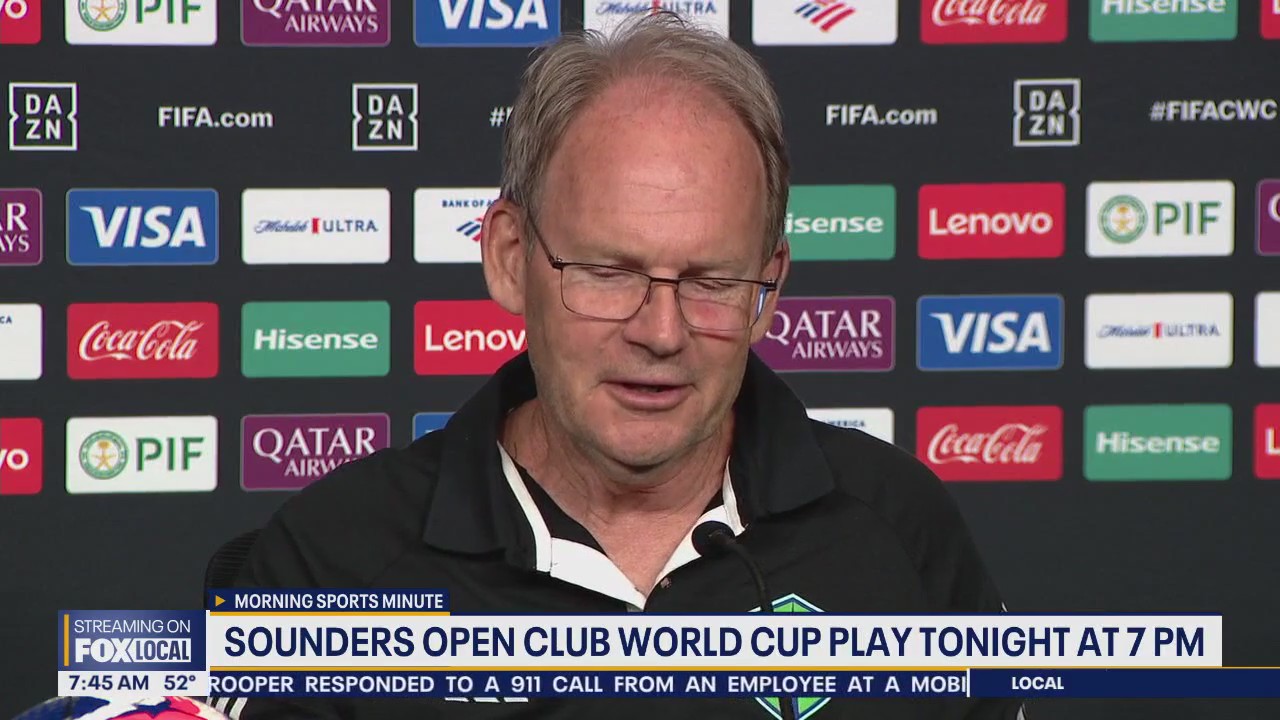Sounders kick off their Club World Cup tonight in Seattle