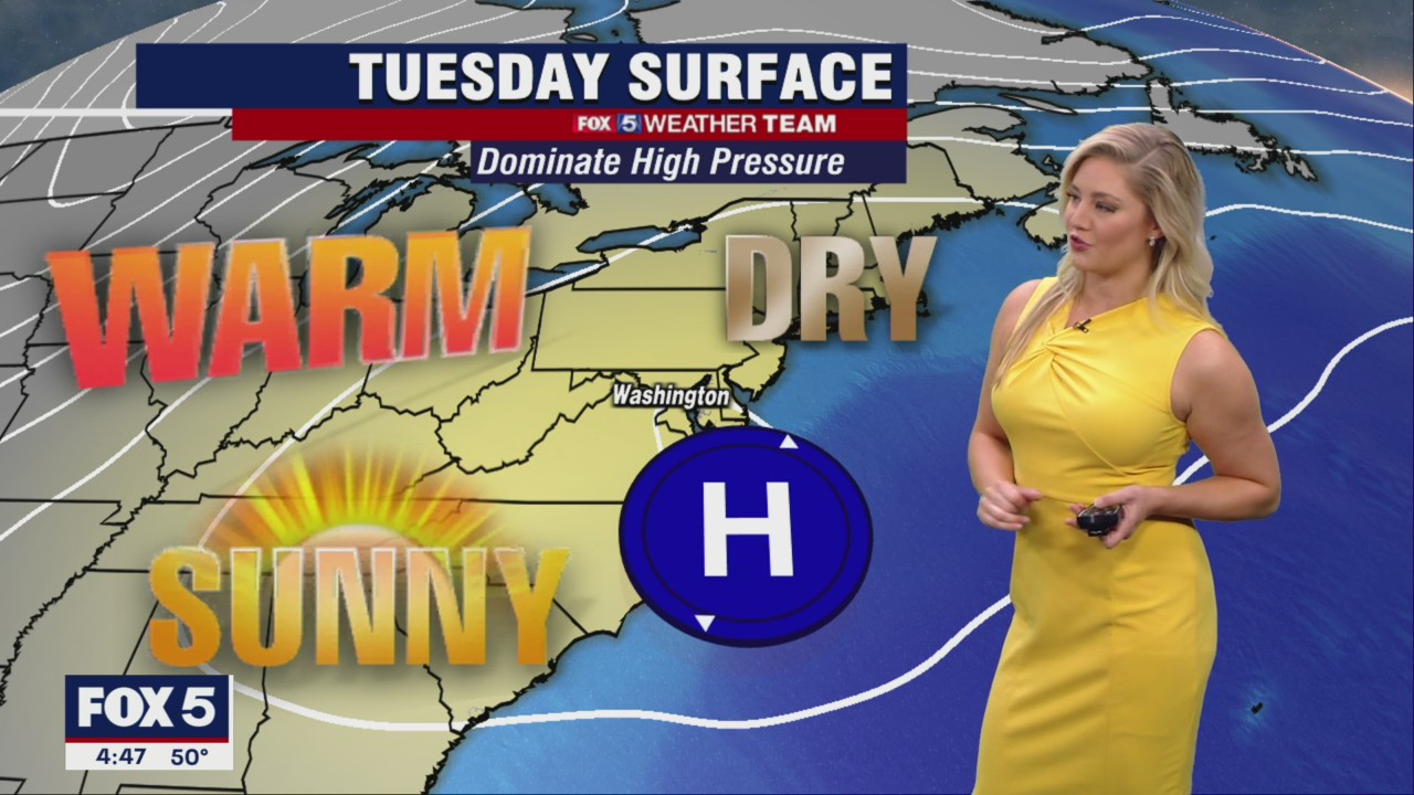 FOX 5 Weather forecast for Tuesday, October 11