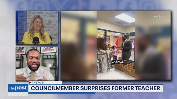 Councilmember Surprises Teacher | The Post