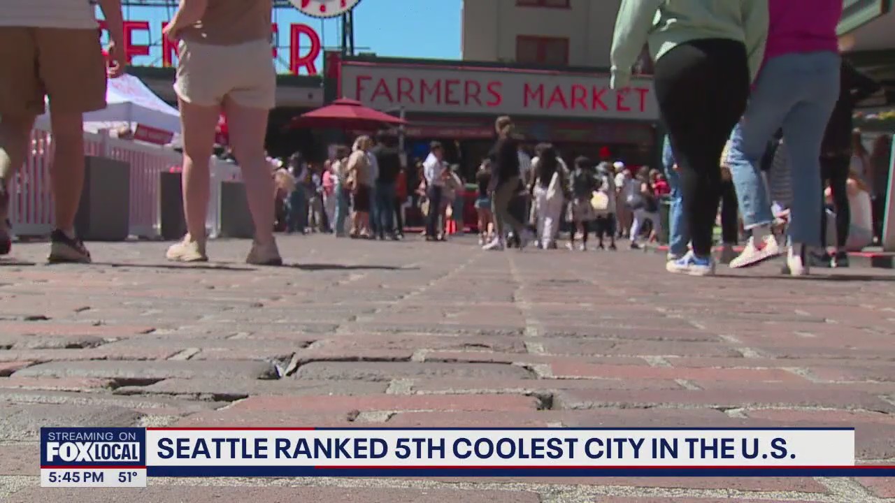 Seattle ranked 5th coolest city in US