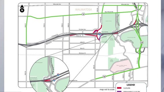 Construction update: I-41 south between Silver Spring Drive and Burleigh