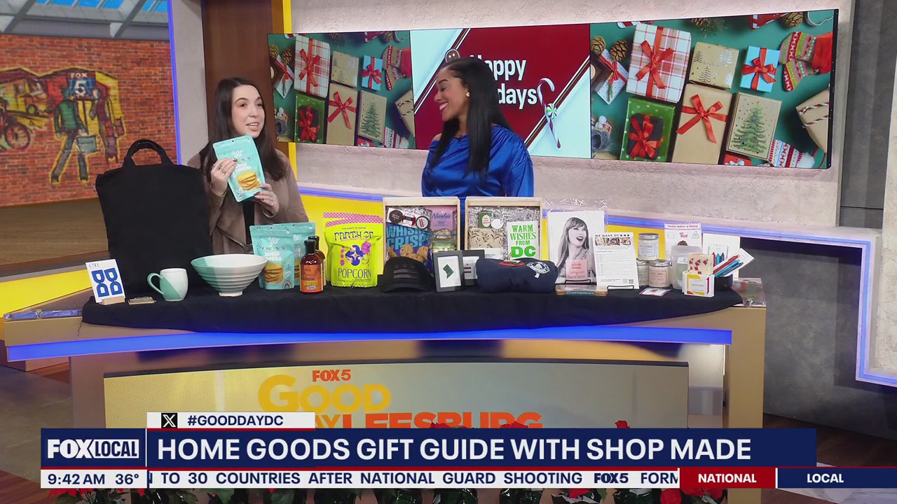 Home Goods gift guide with Shop Made
