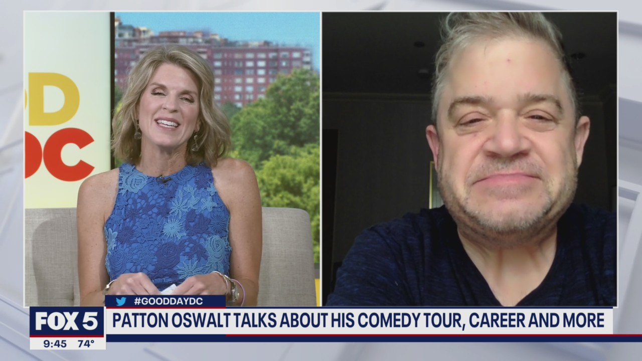 Patton Oswalt talks DC comedy shows and more