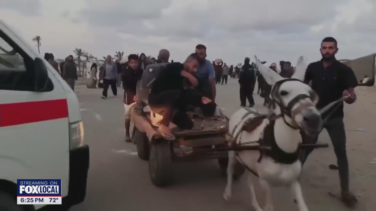 Shooting at Gaza aid distribution site