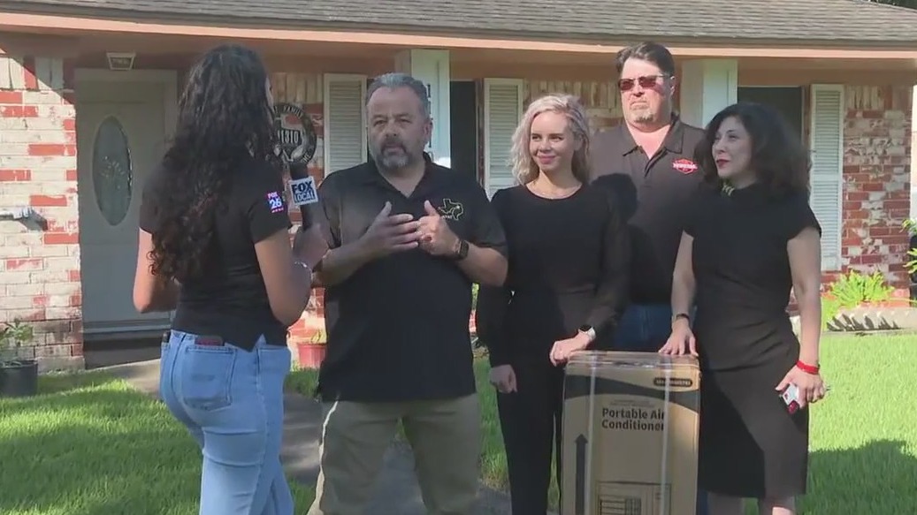 Heatwave Heroes: Family in SE Houston gets new AC | FOX 26 Houston