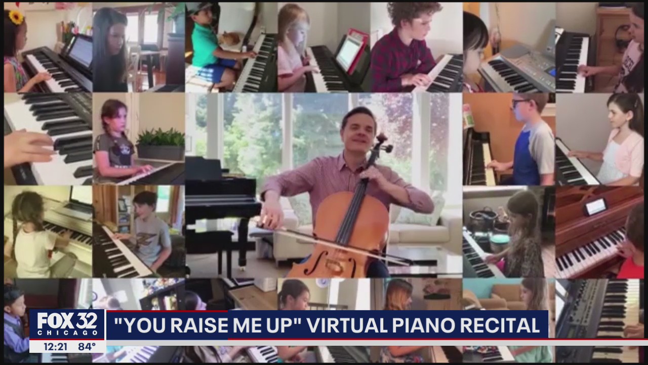 Piano players around the world unite for largest virtual recital