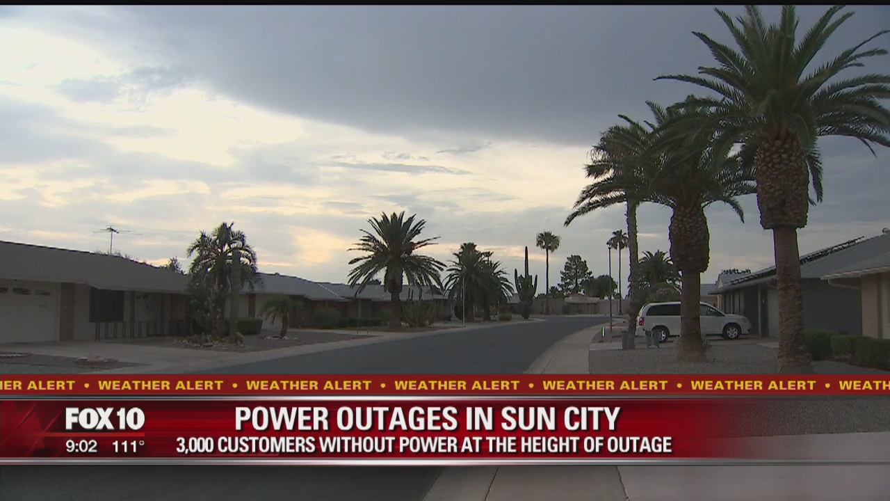 Major power outage reported across Phoenix and neighboring cities