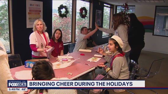 Bringing cheer during the holidays