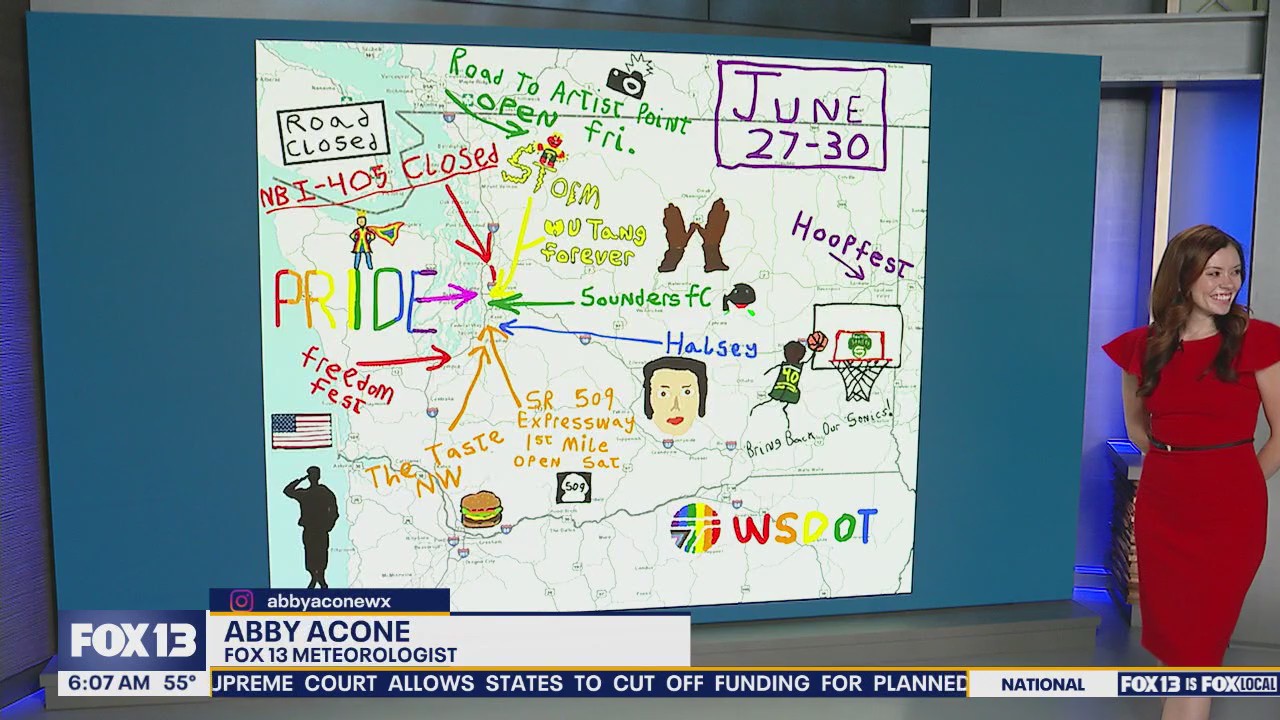 Traffic Alert: Expect several delays this weekend in WA