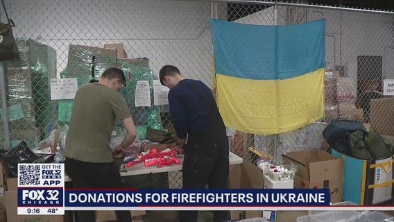Donations across Chicago area flood in for firefighters in Ukraine