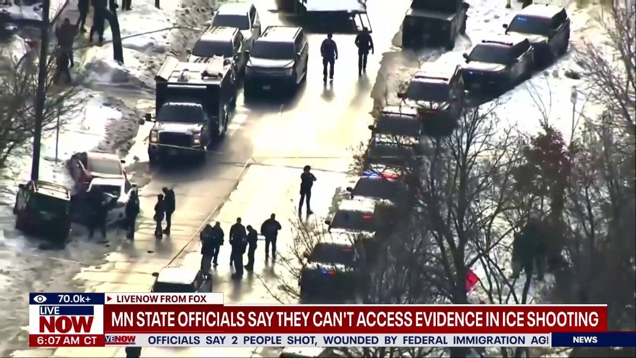 FBI not cooperating with Minneapolis officials on ICE shooting 