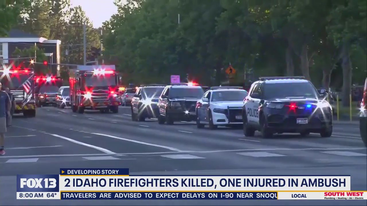 2 Idaho firefighters killed, 1 injured in ambush