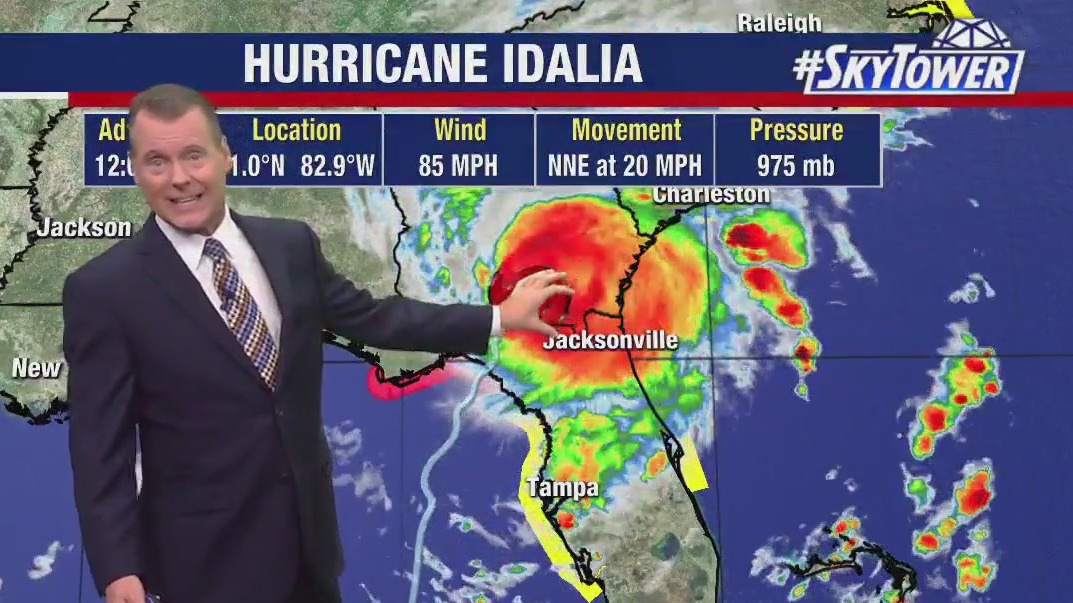 Hurricane Idalia storm surge still a concern