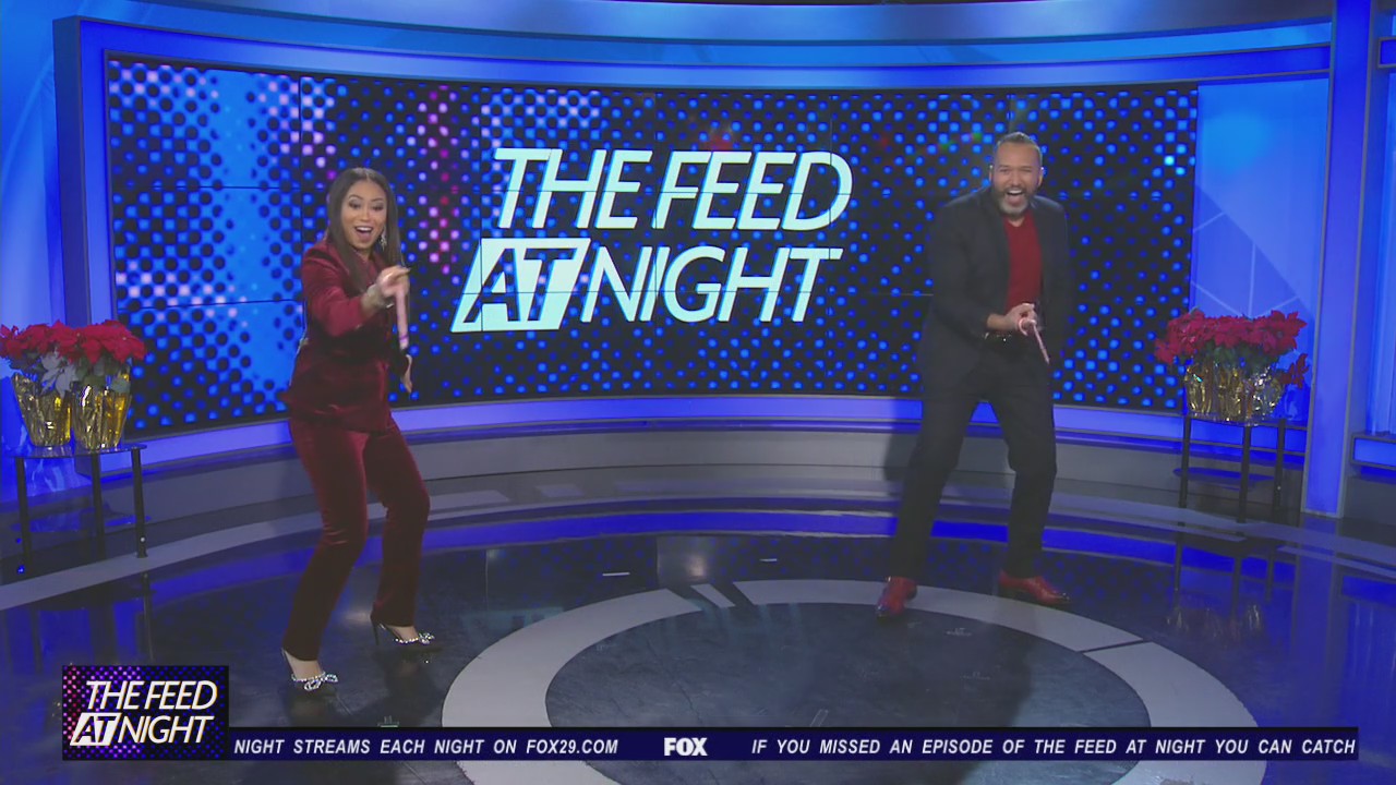 Alex and Thomas try the Candy Cane Game