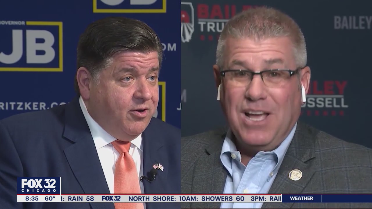Pritzker and Bailey showdown heating up as Election Day looms