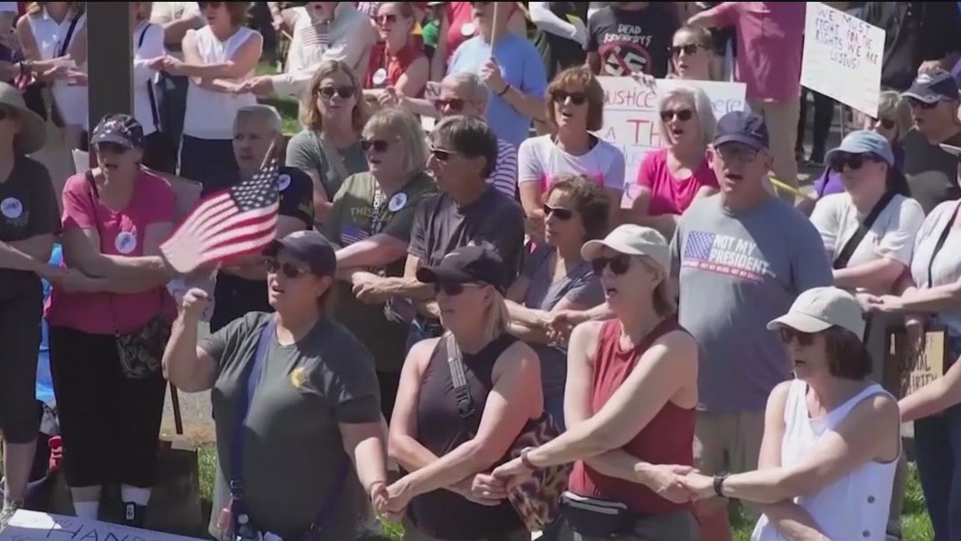 'Hands Off!' rallies held across the US against Trump, Musk