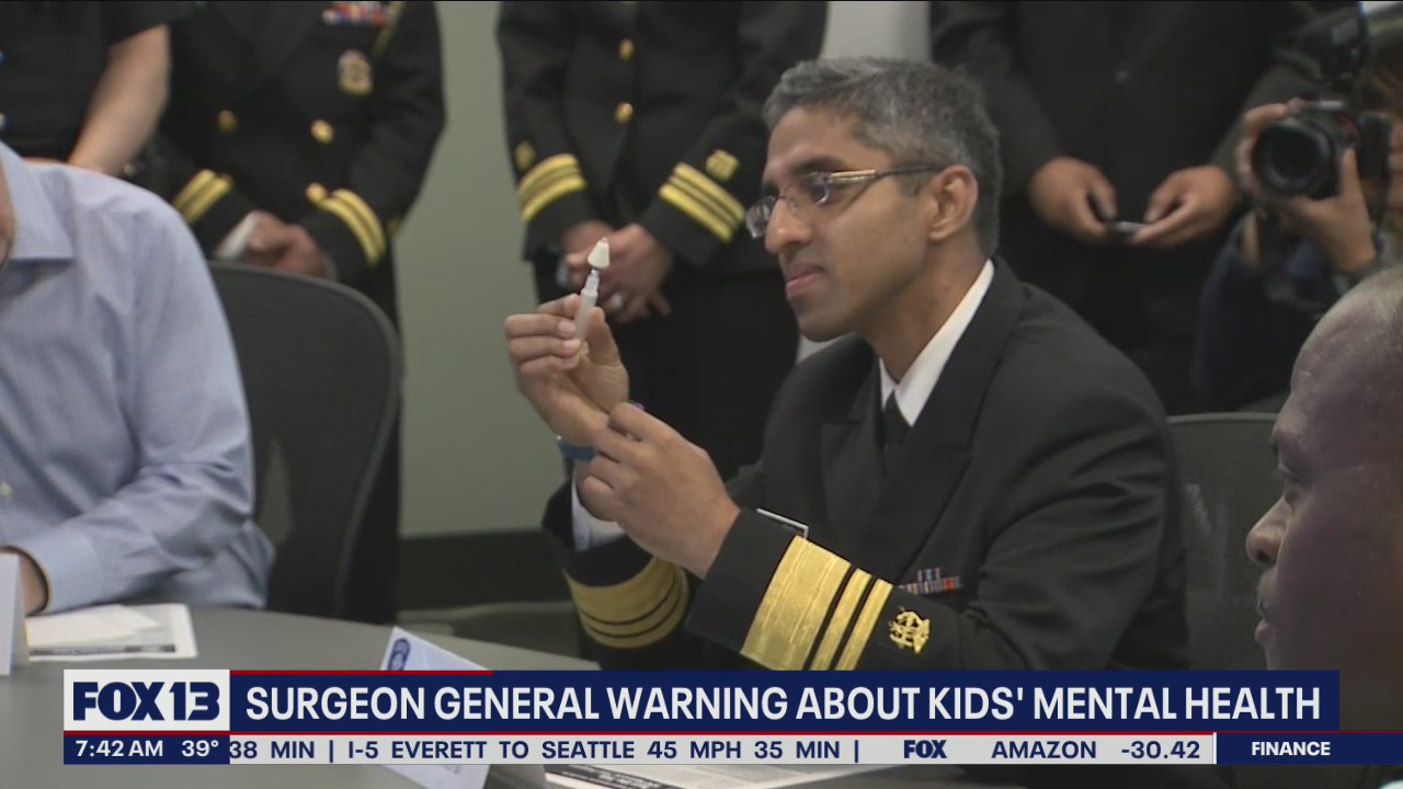 Surgeon general's warning about kids' mental health