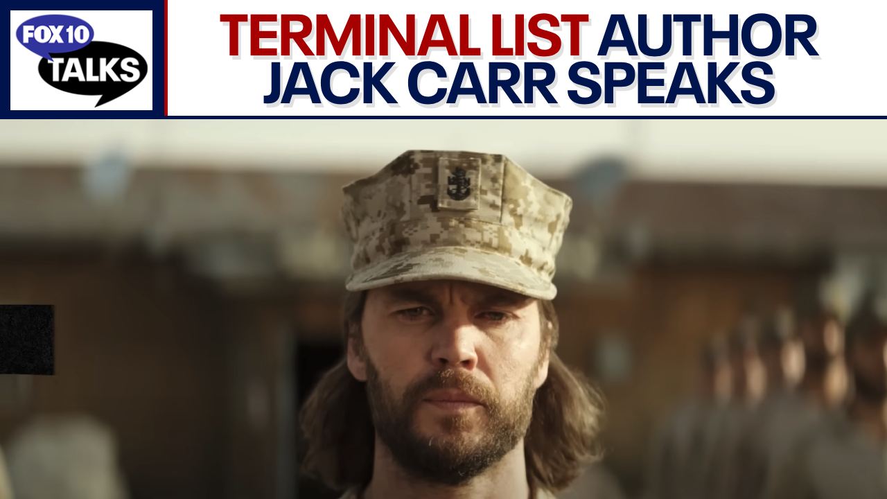 Terminal List author Jack Carr speaks to FTT | FOX 10 Talks | FOX 10 Phoenix