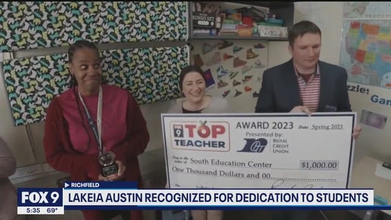 2 Top Teachers honored