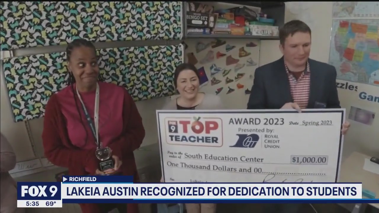 2 Top Teachers honored