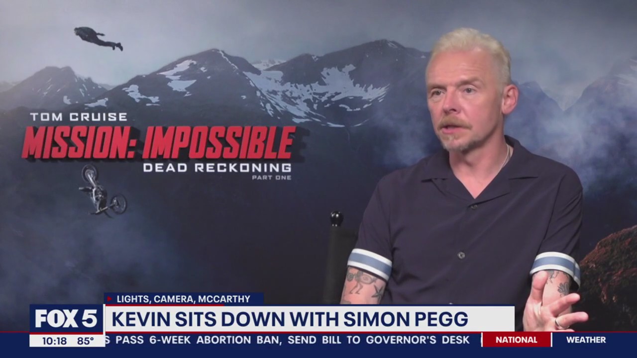Simon Pegg talks Mission Impossible: Dead Reckoning