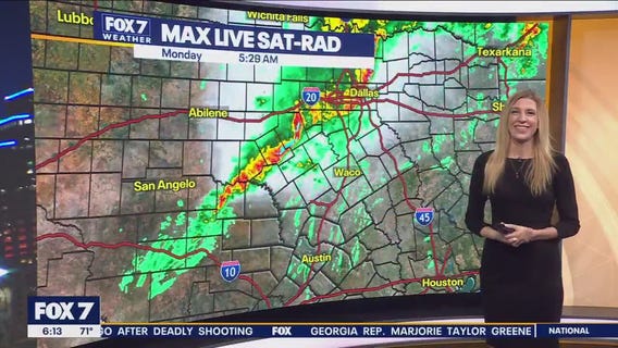 Austin weather: Storm chances today