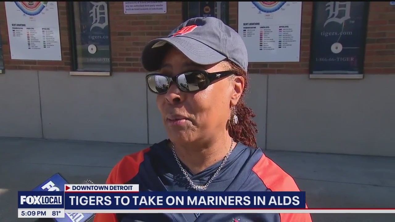 Tigers fans excited for ALDS against Mariners