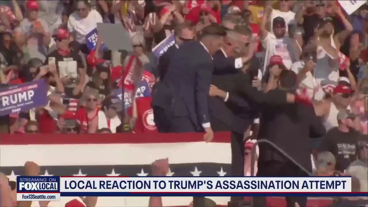 Local reaction to Trump's assassination attempt