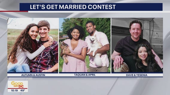 Vote in FOX 5 DC's Let's Get Married contest!