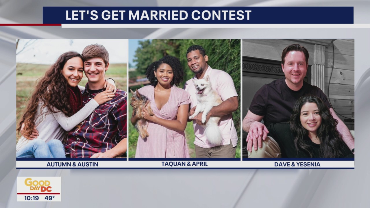 Vote in FOX 5 DC's Let's Get Married contest!