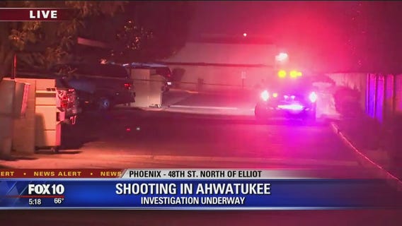 Police investigate shooting in Ahwatukee